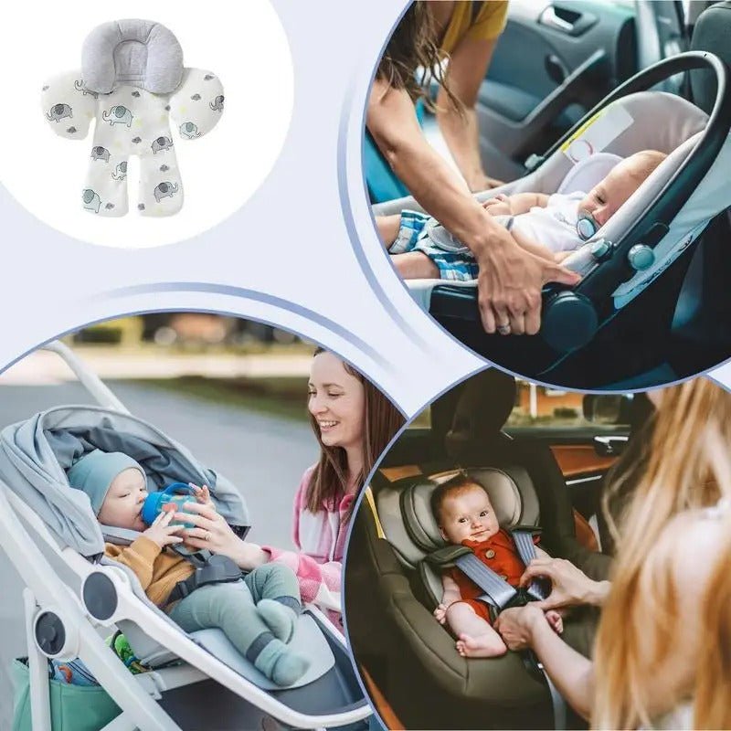 Cale tête bébé | Protection Nuque - Mon P'tit Nid Bébé