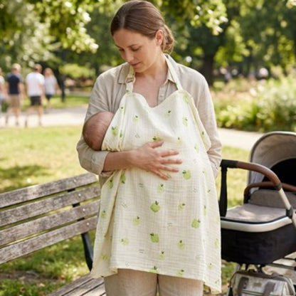 Cape d'allaitement confort smart maman et bebe en balade