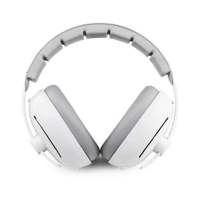 Casque anti bruit bebe adaptable et pratique blanc