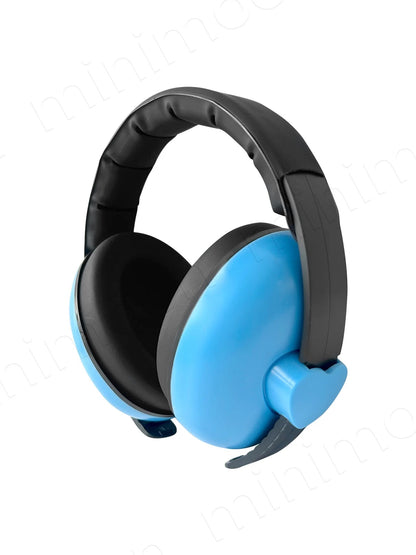 Casque anti bruit bebe belle couleur bleu