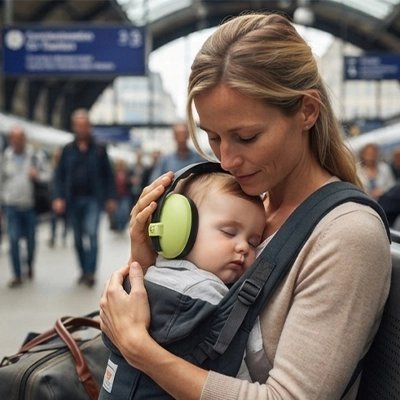 Casque anti bruit bébé | Confort Certifié - Mon P'tit Nid Bébé