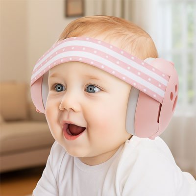 Casque anti bruit bébé | Confort Protection - Mon P'tit Nid Bébé