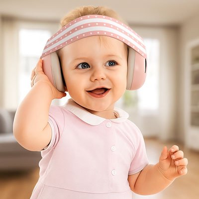Casque anti bruit bébé | Confort Protection - Mon P'tit Nid Bébé