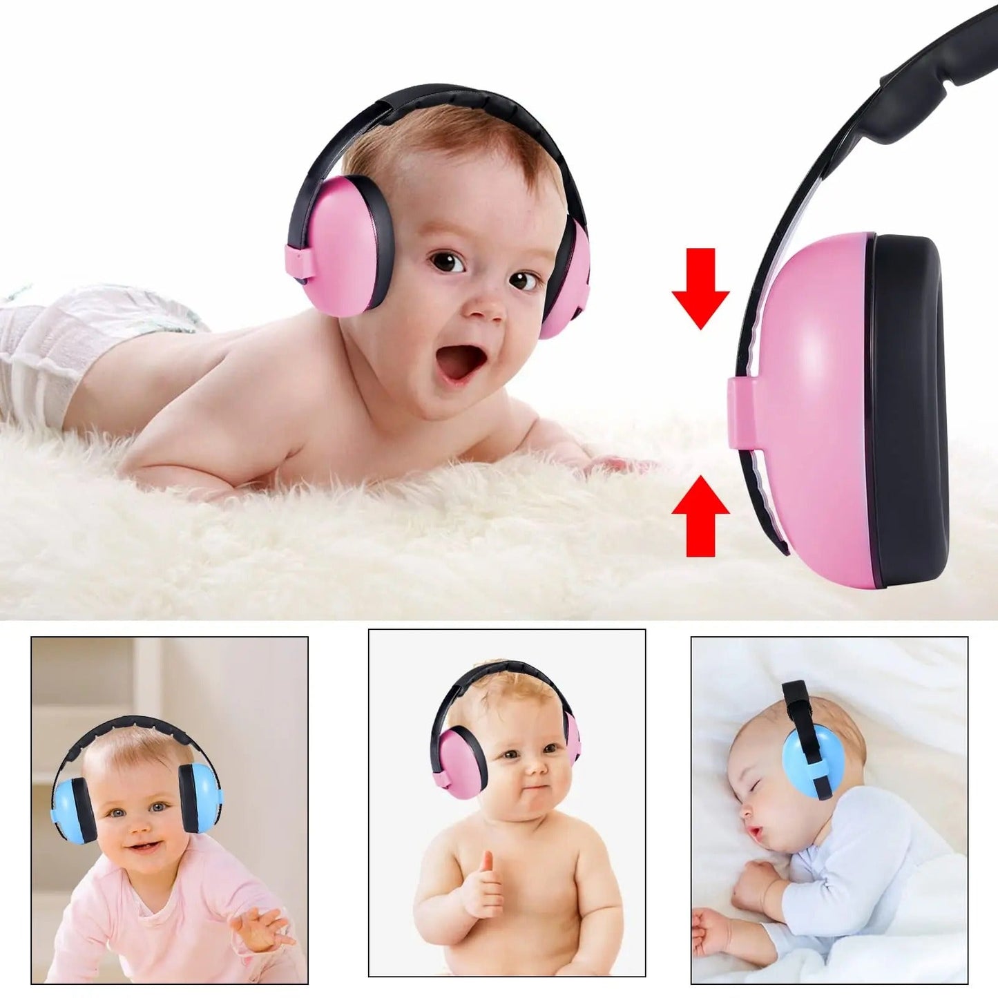 Casque anti bruit bébé | Confort & Sérénité - Mon P'tit Nid Bébé