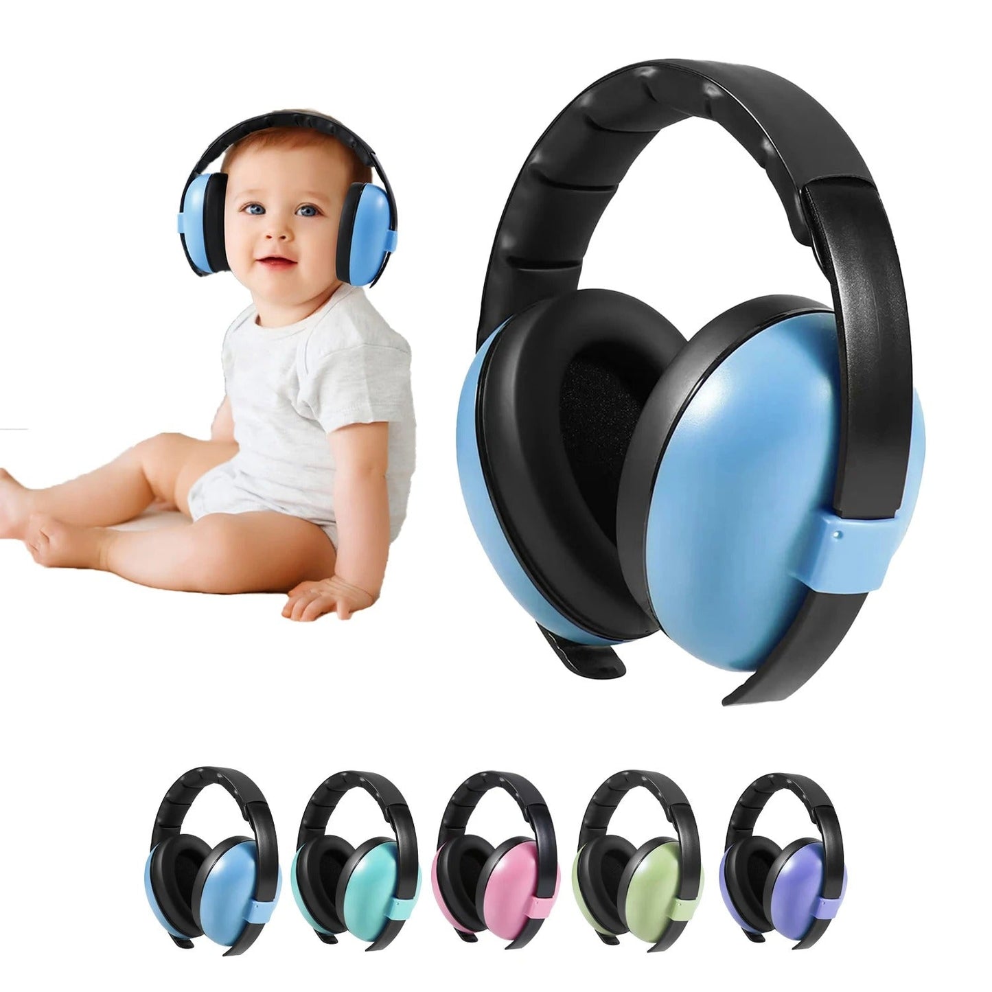 Casque anti bruit bébé | Confort & Sérénité - Mon P'tit Nid Bébé
