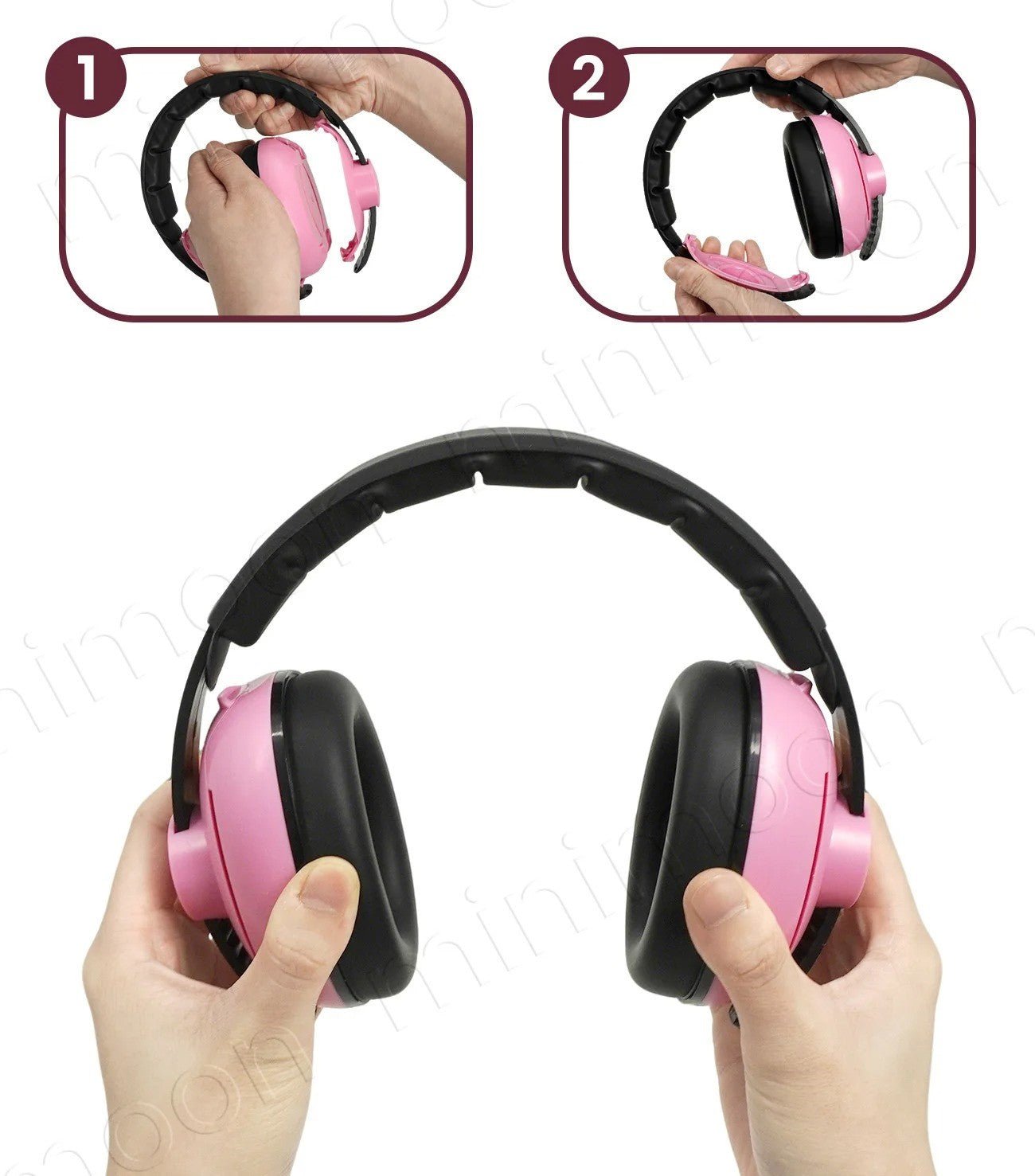 Casque anti bruit bébé | Confortable et Ajustable - Mon P'tit Nid Bébé