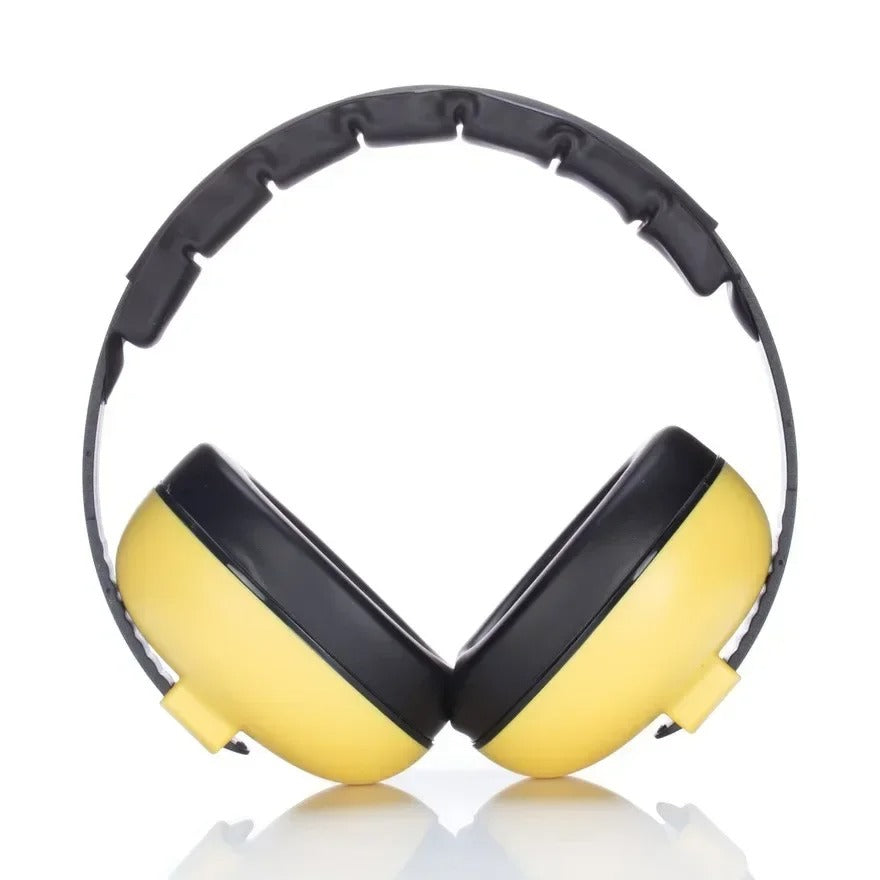 Casque anti bruit bebe couleur jaune