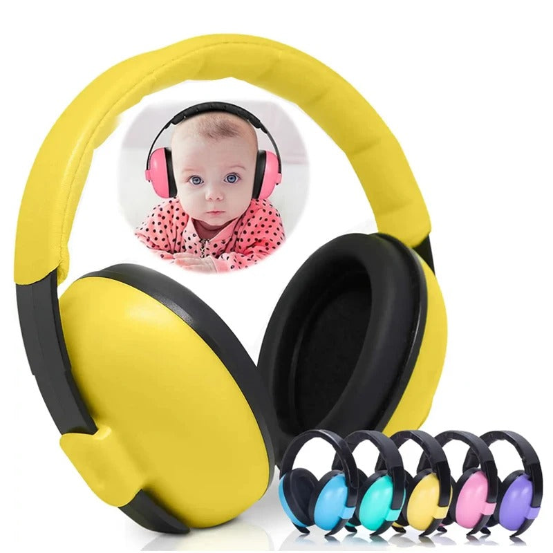 Casque anti bruit bebe differentes couleurs