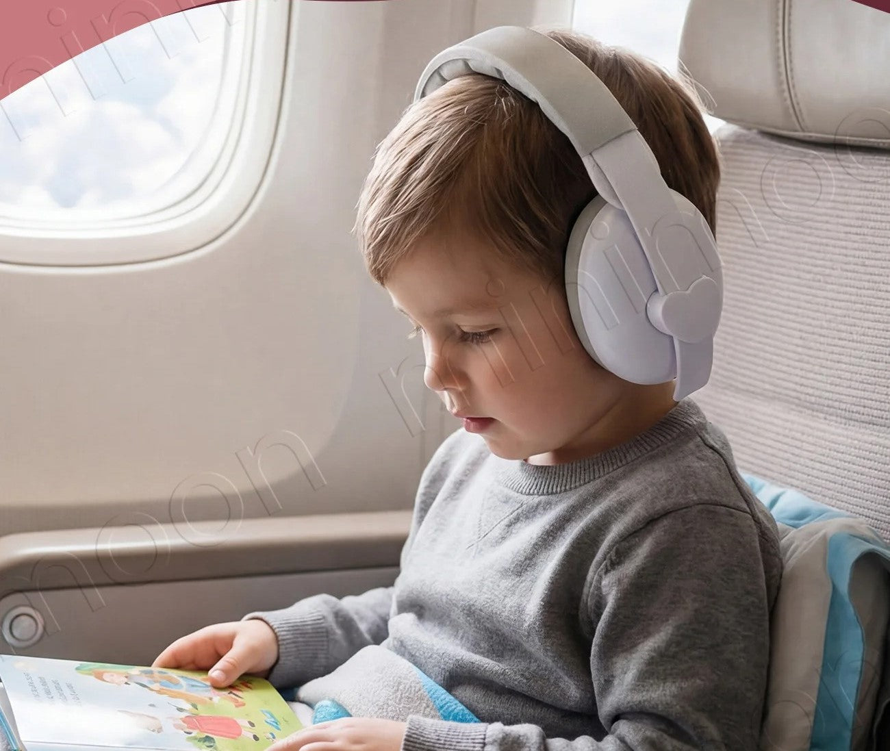 Casque anti bruit bebe pour des voyages paisibles