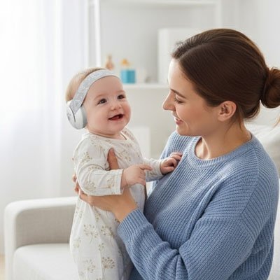 Casque anti bruit bébé | Protection Premium - Mon P'tit Nid Bébé