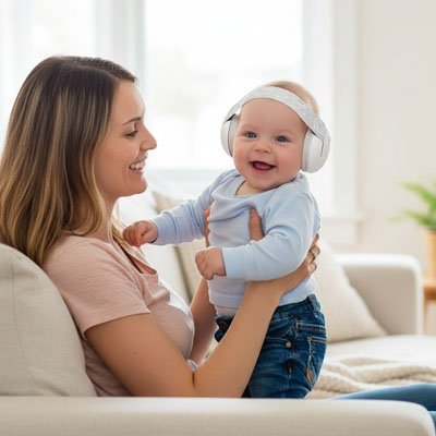 Casque anti bruit bébé | Protection Premium - Mon P'tit Nid Bébé
