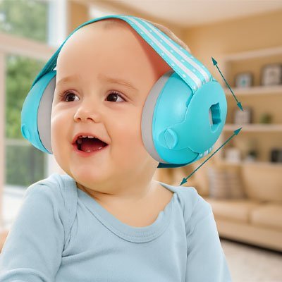 Casque anti bruit bébé | Ultra - confortable - Mon P'tit Nid Bébé