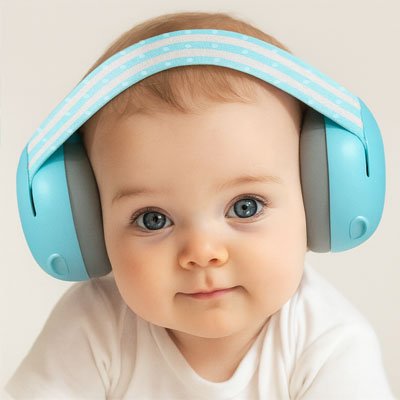 Casque anti bruit bébé | Ultra - confortable - Mon P'tit Nid Bébé