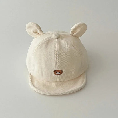 Casquette bebe anti UV confort blanc