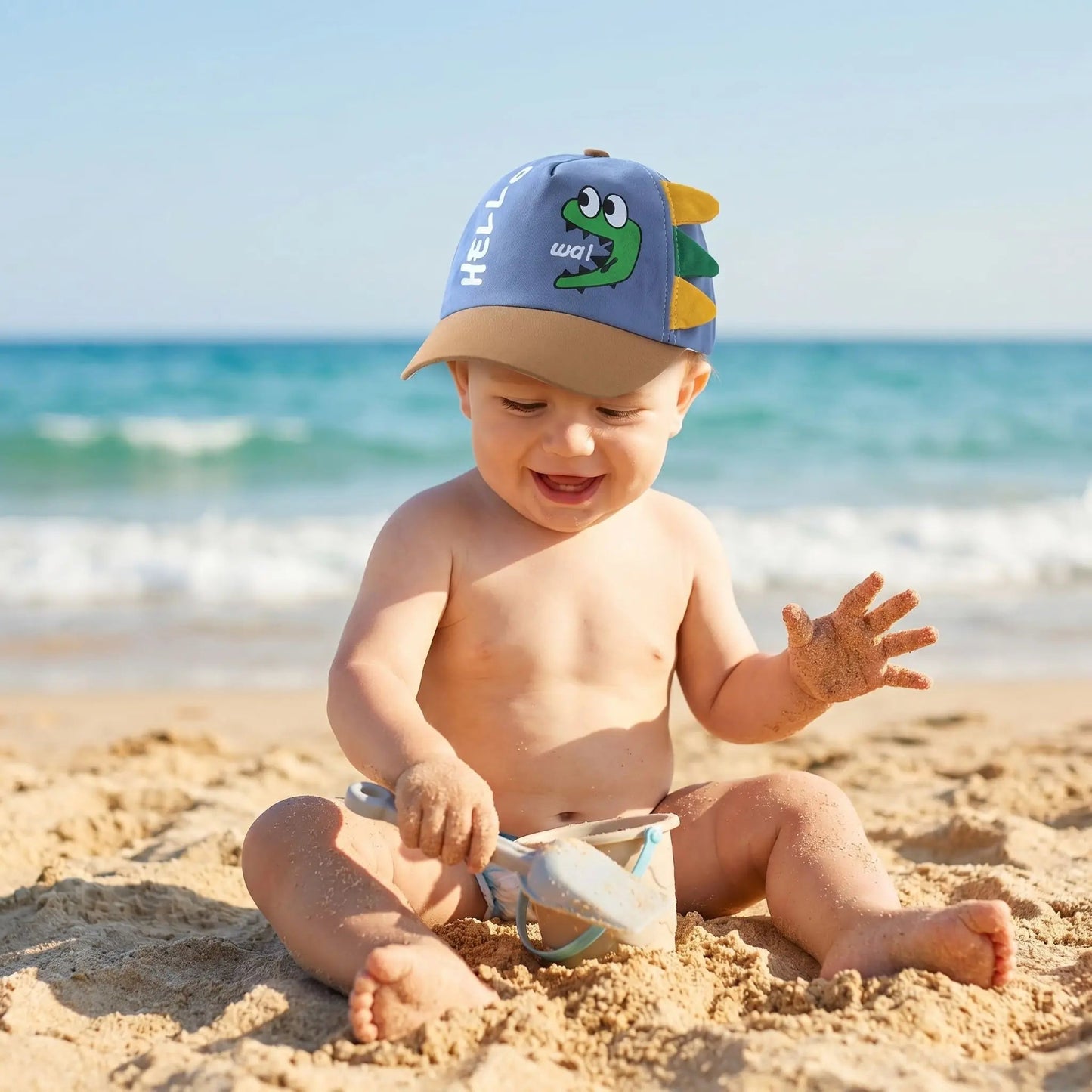 Casquette bébé | Anti-UV Respirante - Mon P'tit Nid Bébé