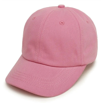 Casquette bebe couleur unique rose