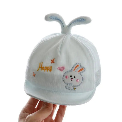 Casquette bebe legere et respirante bleu