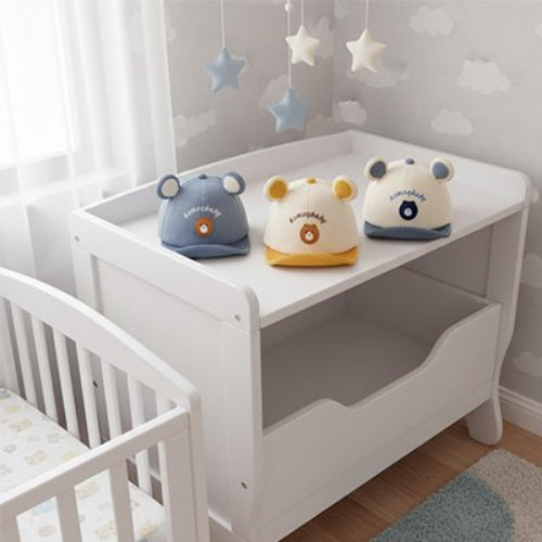 Casquette bebe protection ajustable