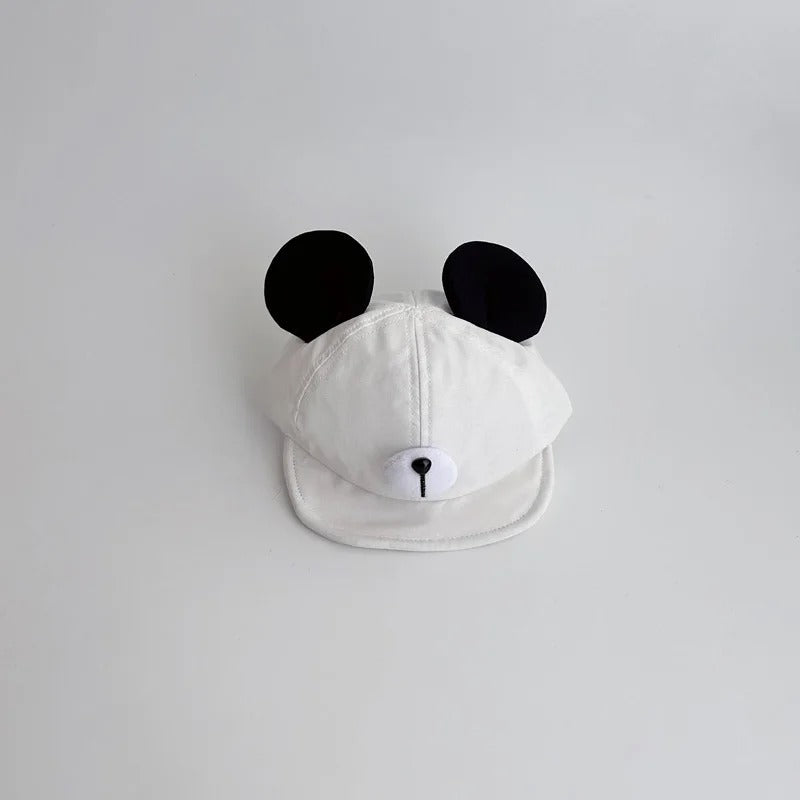 Casquette bebe protection confort blanche