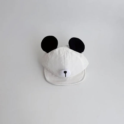 Casquette bebe protection confort blanche