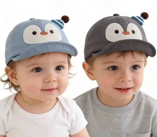 Casquette bebe protection nuque pour les deux sexes