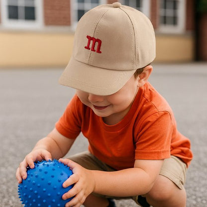 Casquette bebe Protection solaire ajustable bebe joue au ballon