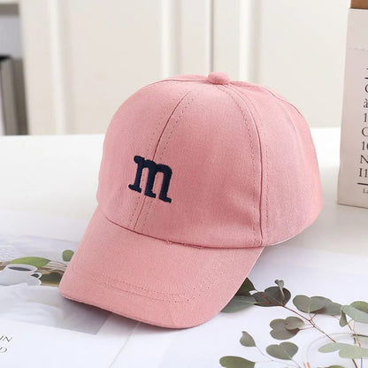 Casquette bebe protection solaire ajustable rose