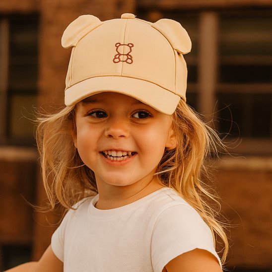 Casquette bebe Protection Solaire Confortable bebe content