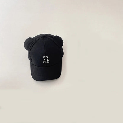 Casquette bebe protection solaire confortable noire
