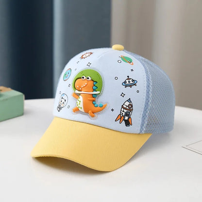 Casquette bebe protection ultime blanc bleu