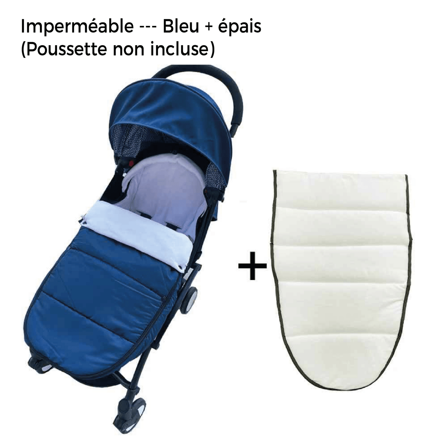 Chancelière poussette | Ultra - confortable - Mon P'tit Nid Bébé