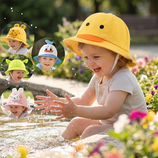 Chapeau bébé | Anti - UV Coréen - Mon P'tit Nid Bébé