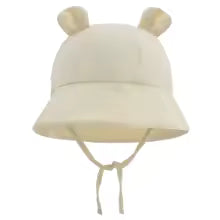 Chapeau bebe gris uni