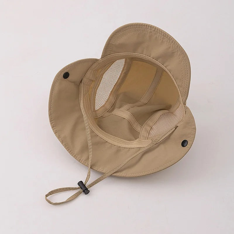 Chapeau bebe panama respirant