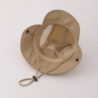Chapeau bebe panama respirant