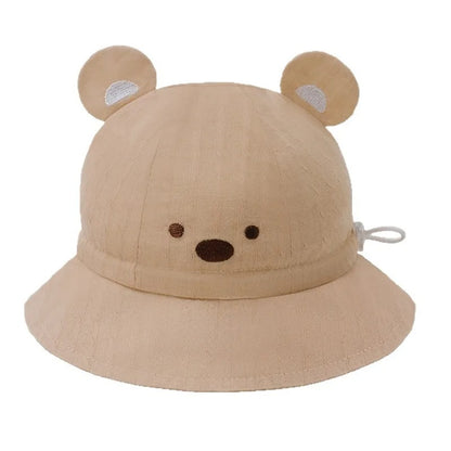 Chapeau bebe protecteur trois saisons marron