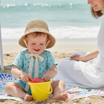 Chapeau bébé | Protection solaire toutes saisons - Mon P'tit Nid Bébé