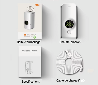 chauffe biberon et ses accessoires