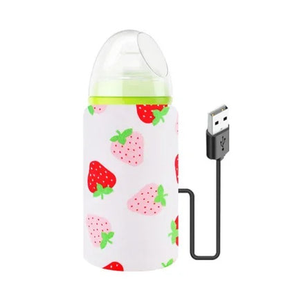 Chauffe biberon nomade portable fraises