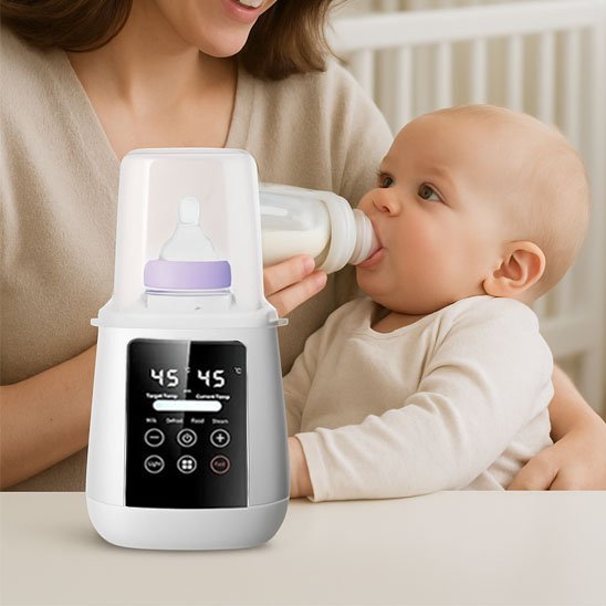 Chauffe biberon ultrarapide | Température idéale en 3 minutes - Mon P'tit Nid Bébé