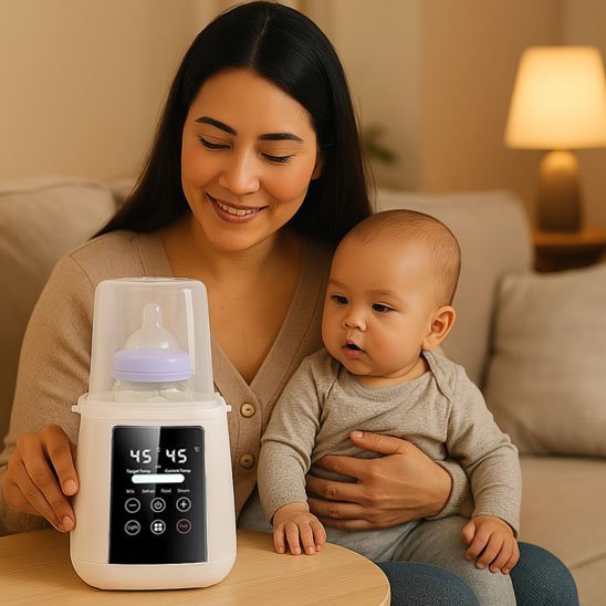 Chauffe biberon ultrarapide | Température idéale en 3 minutes - Mon P'tit Nid Bébé