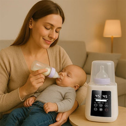 Chauffe biberon ultrarapide | Température idéale en 3 minutes - Mon P'tit Nid Bébé