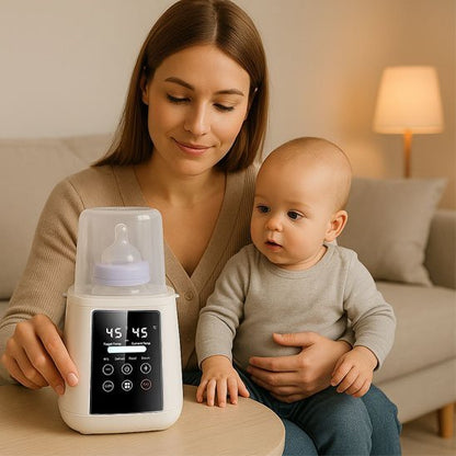 Chauffe biberon ultrarapide | Température idéale en 3 minutes - Mon P'tit Nid Bébé