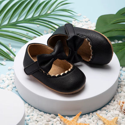 chaussure bebe fille belle couleur noire piedestal