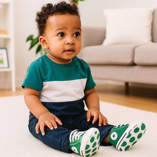 Chaussures bebe antiderapant bebe assis