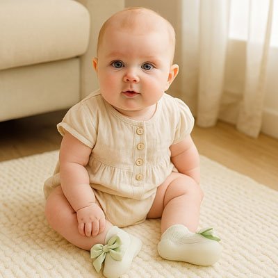 Chaussure bebe fille tendresse Confort bebe assis