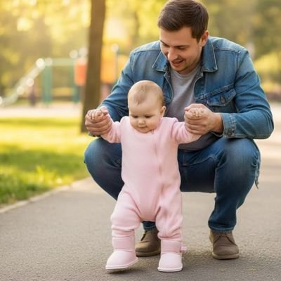 Chaussures bebe premiers pas confortables papa et bebe