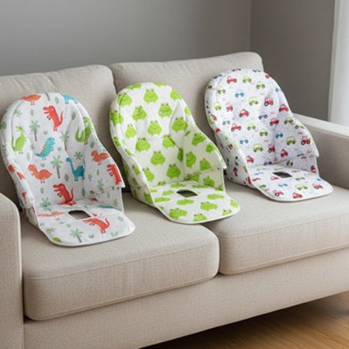 Coussin chaise haute confort lavable