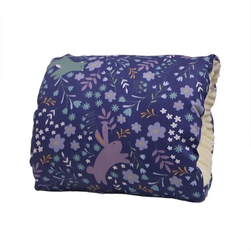 Coussin d'allaitement confort bleu