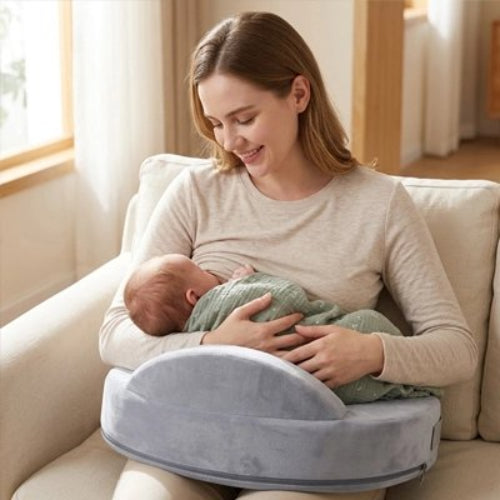 Coussin d'allaitement ergonomique maman allaite son bebe